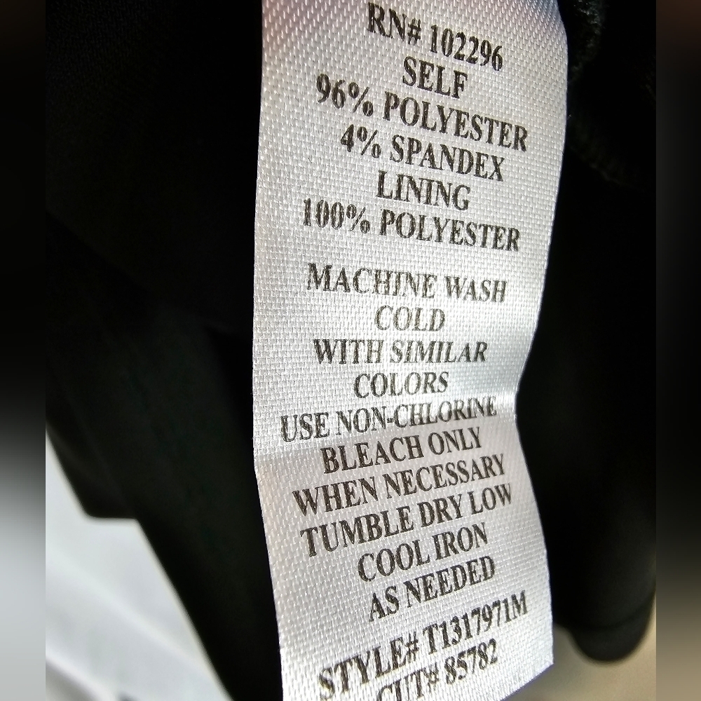 CONNECTED Apparel Size 10 3/4 length bell sleeve pleated ruched waist dress NWT - Picture 5 of 7